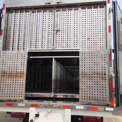 专业畜禽运输解决方案 东风6.8米恒温铝合金畜禽运输车详解